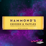 Hammond's Chicken & Waffles Chocolate Bar - 2.25 oz - Galactic Snacks BuySnacksOnline.com