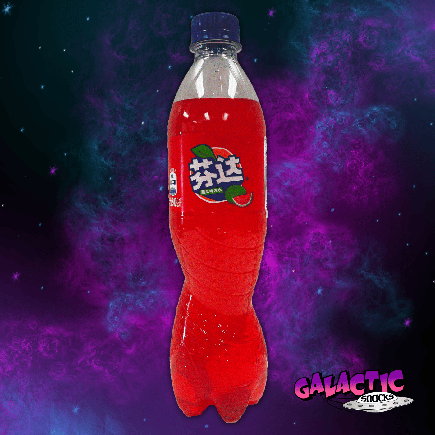Fanta Watermelon 500ml (China) - Galactic Snacks BuySnacksOnline.com