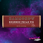 Hammond's Bourbon Pecan Pie Chocolate Bar - 2.25 oz - Galactic Snacks BuySnacksOnline.com
