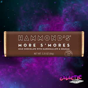 Hammond's More S'More Candy Bar - 2.25 oz - Galactic Snacks BuySnacksOnline.com