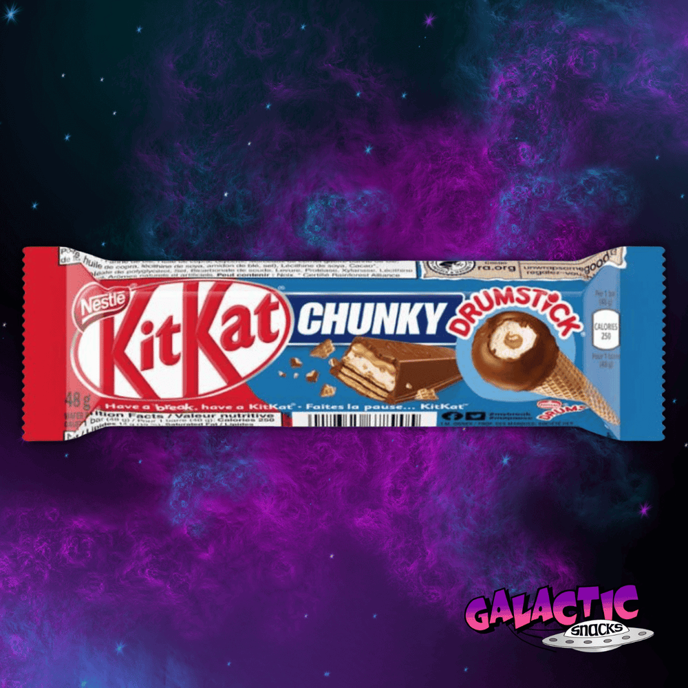 
            
                Load image into Gallery viewer, Kit Kat Chunky - Drumstick Limited Edition - 48g (Canada) - Galactic Snacks BuySnacksOnline.com
            
        