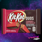 Kit Kat Duos Strawberry and Dark Chocolate (Limited Edition) - 1.5oz - Galactic Snacks BuySnacksOnline.com