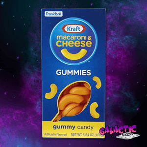 
            
                Load image into Gallery viewer, Kraft Mac &amp;amp; Cheese Gummies - 5.64oz - Galactic Snacks BuySnacksOnline.com
            
        