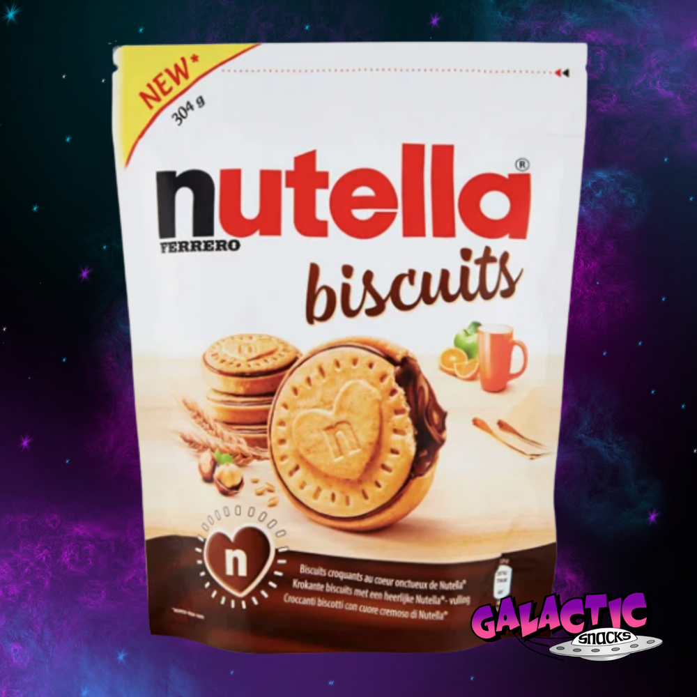 
            
                Load image into Gallery viewer, Nutella Cookies - 276g (United Kingdom) - Galactic Snacks BuySnacksOnline.com
            
        