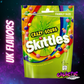 Skittles Crazy Sours UK Flavors candy from the UK