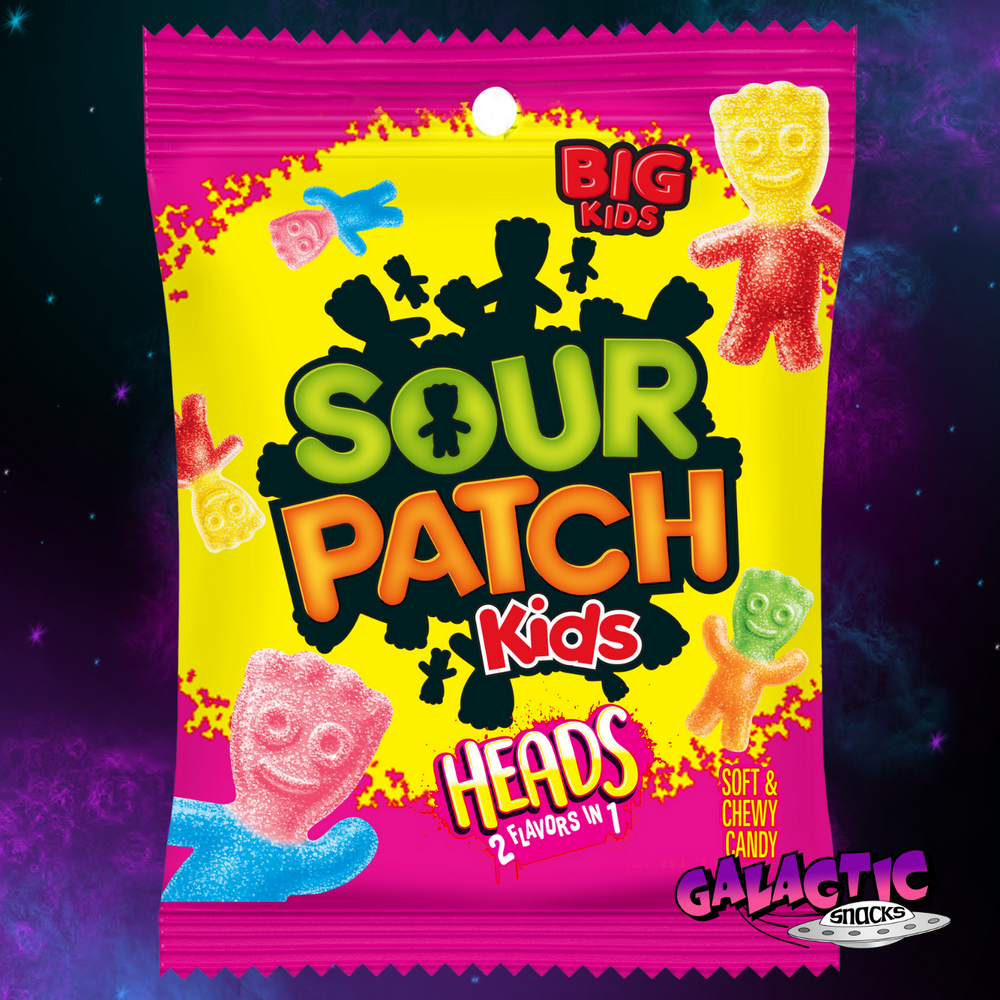 
            
                Load image into Gallery viewer, Sour Patch Kids - Heads - 3.6 oz - Galactic Snacks BuySnacksOnline.com
            
        