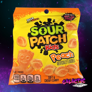 Sour Patch Kids - Peach - 3.56 oz - Galactic Snacks BuySnacksOnline.com