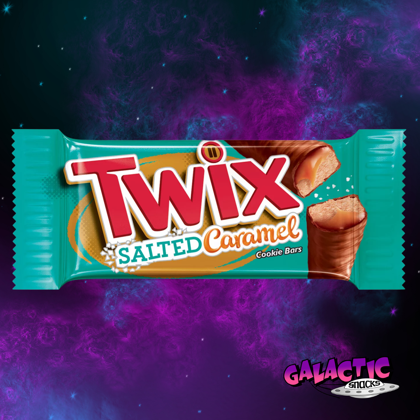 Twix Salted Caramel 40g - Galactic Snacks BuySnacksOnline.com