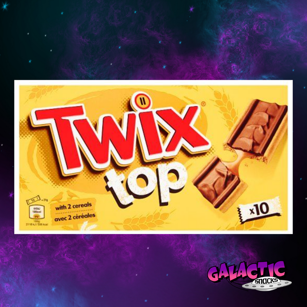 Twix Top Cookie Bar - 10 Pack - 210g - (United Kingdom) - Galactic Snacks BuySnacksOnline.com